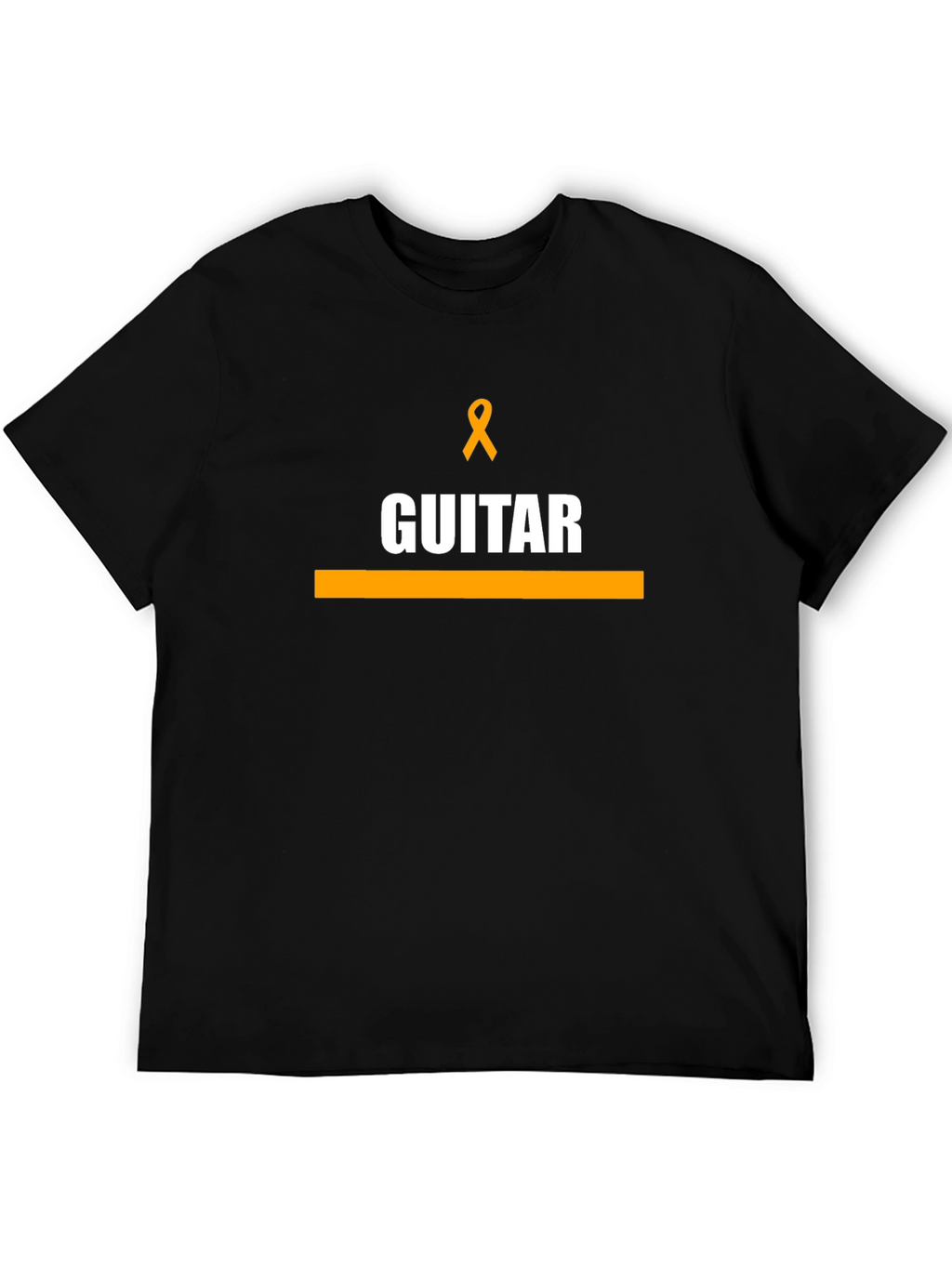 Guitar Graphic Tee - Awareness Ribbon Design