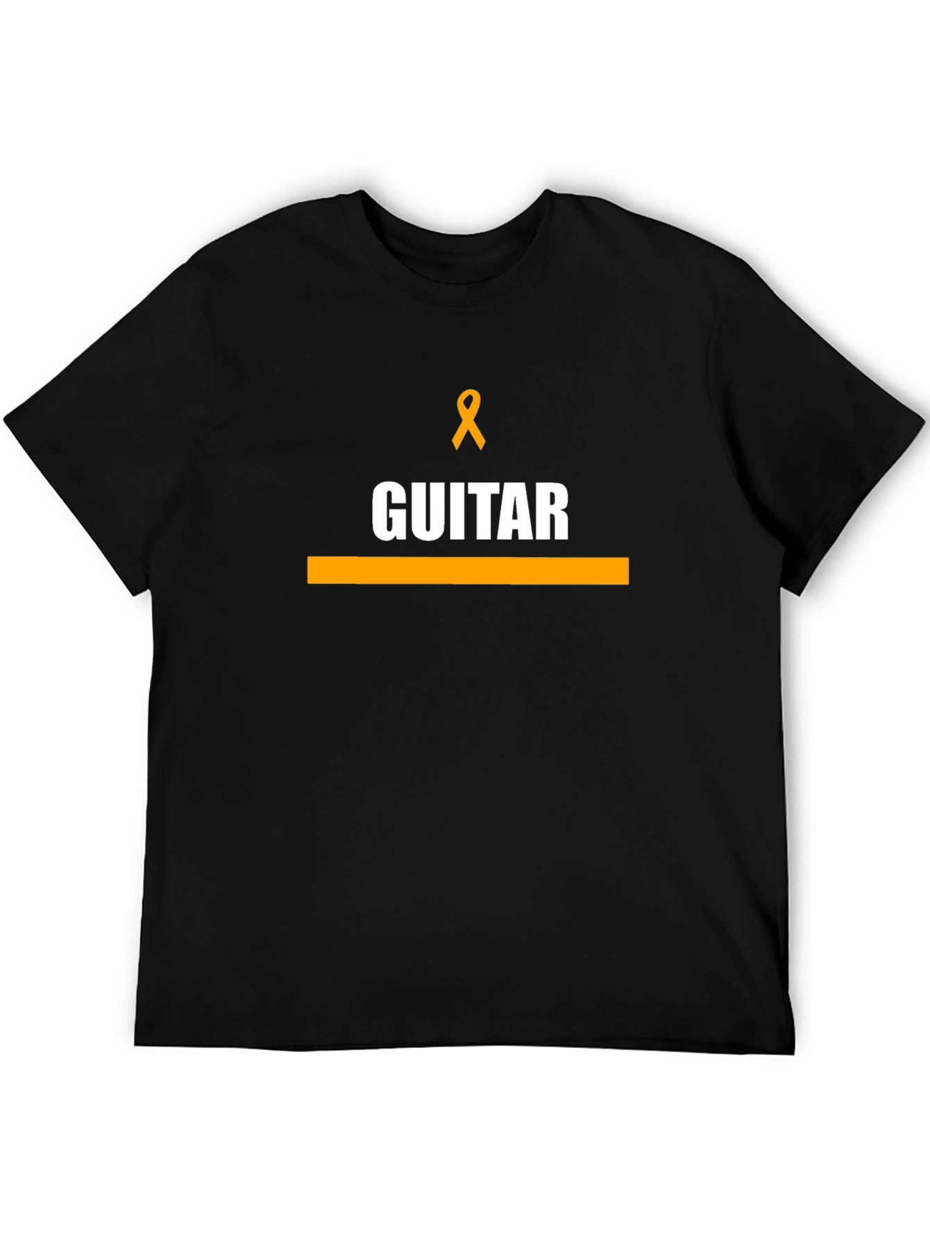 Guitar Graphic Tee - Awareness Ribbon Design