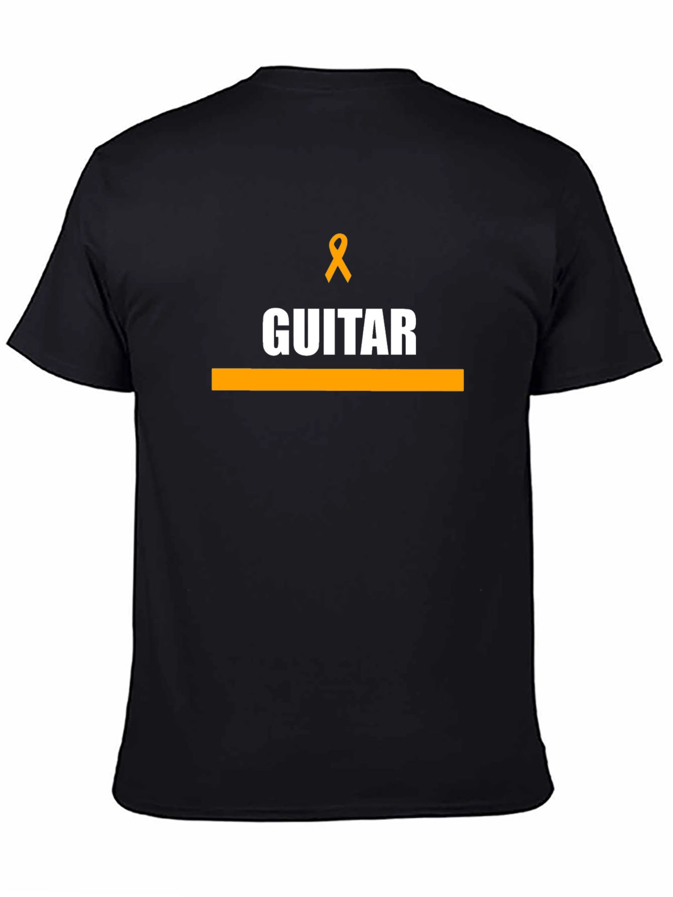 Guitar Graphic Tee - Awareness Ribbon Design