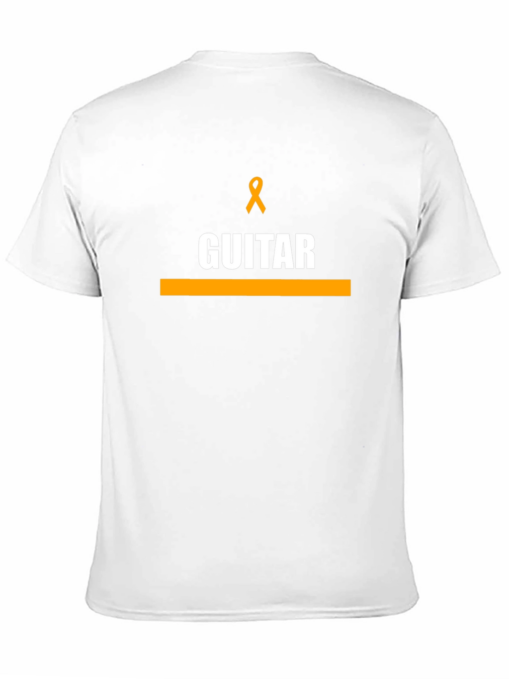 Guitar Graphic Tee - Awareness Ribbon Design