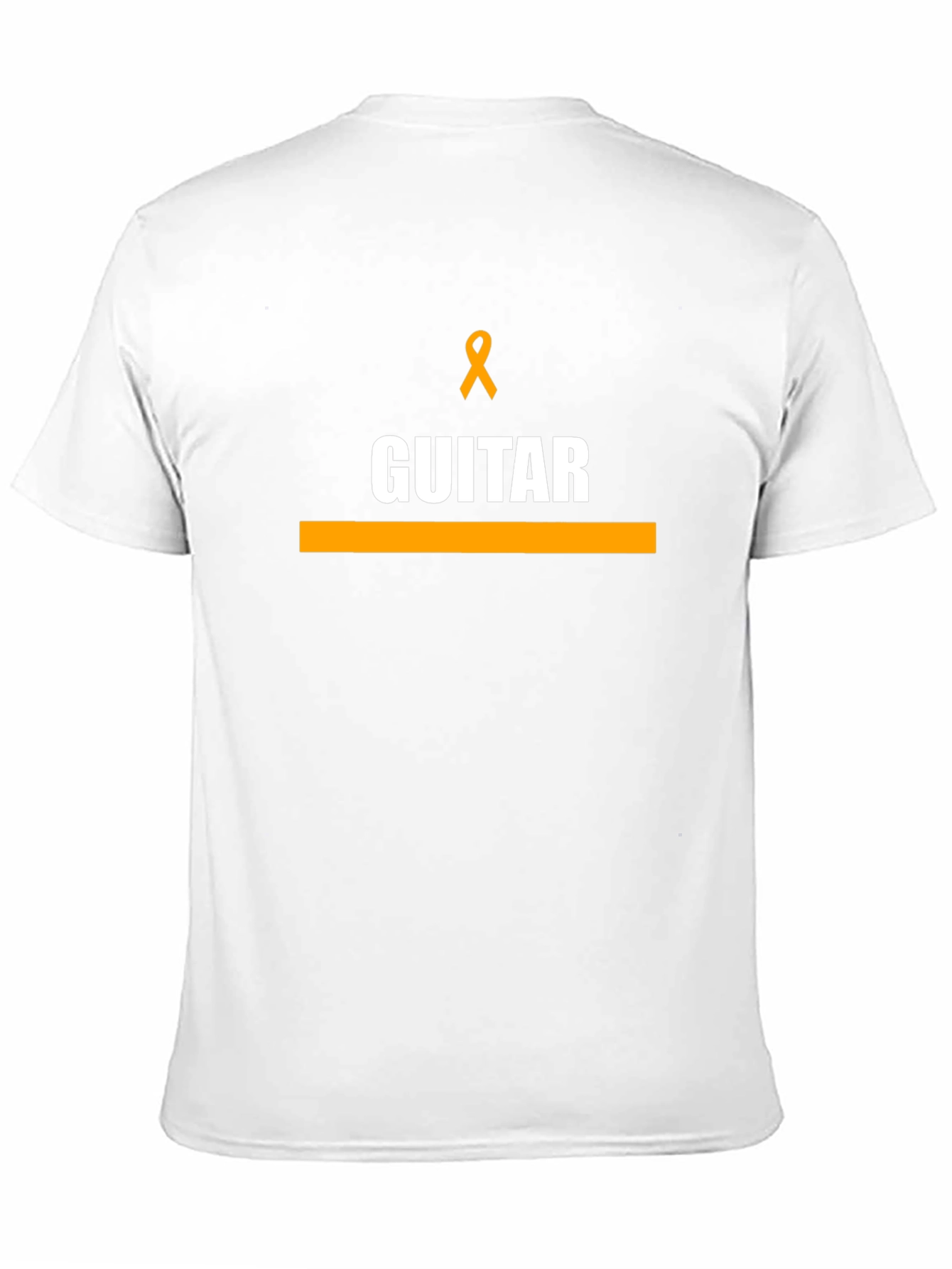 Guitar Graphic Tee - Awareness Ribbon Design