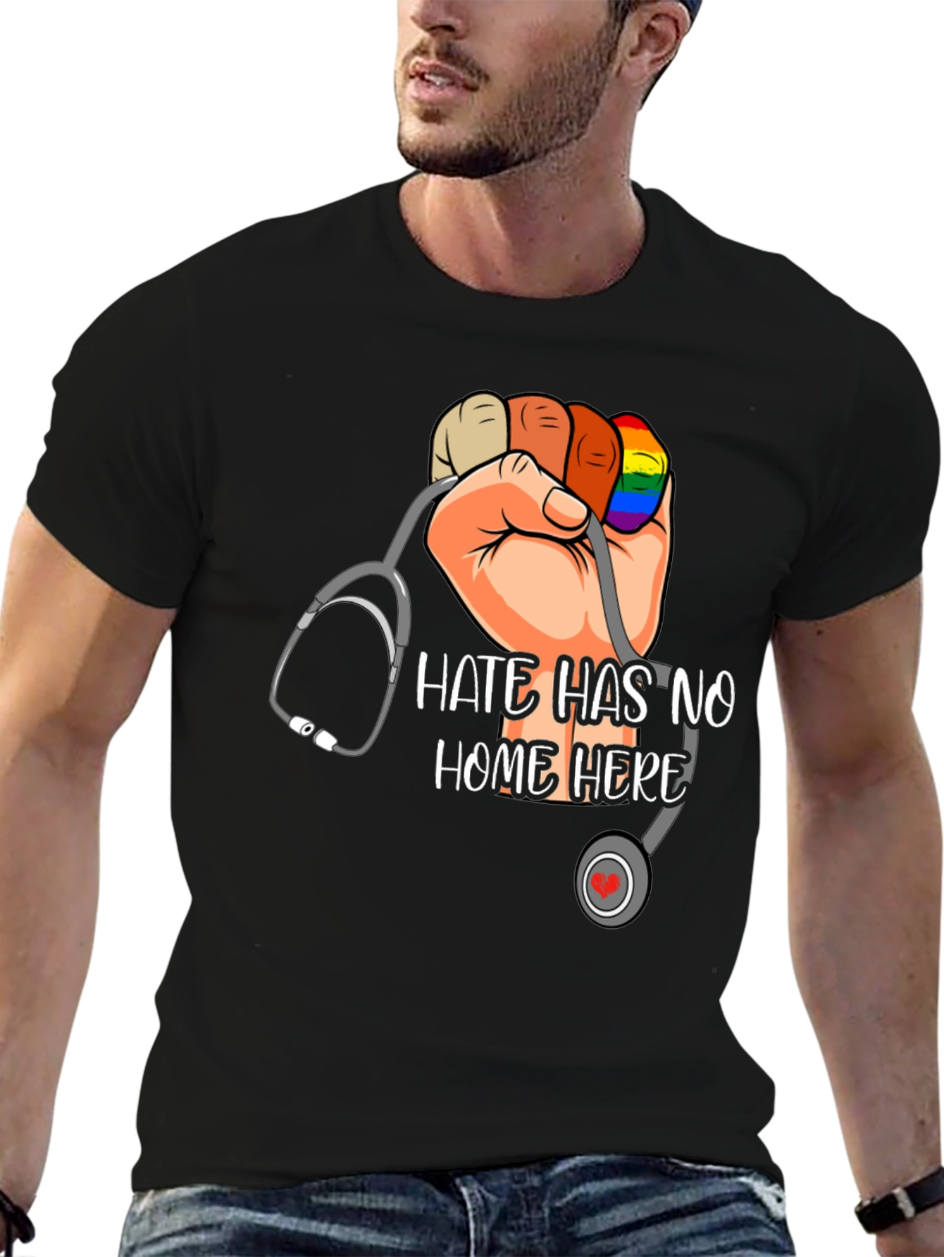 Hate Has No Home Here Graphic T-Shirt