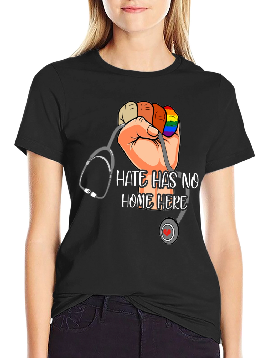 Hate Has No Home Here Graphic T-Shirt