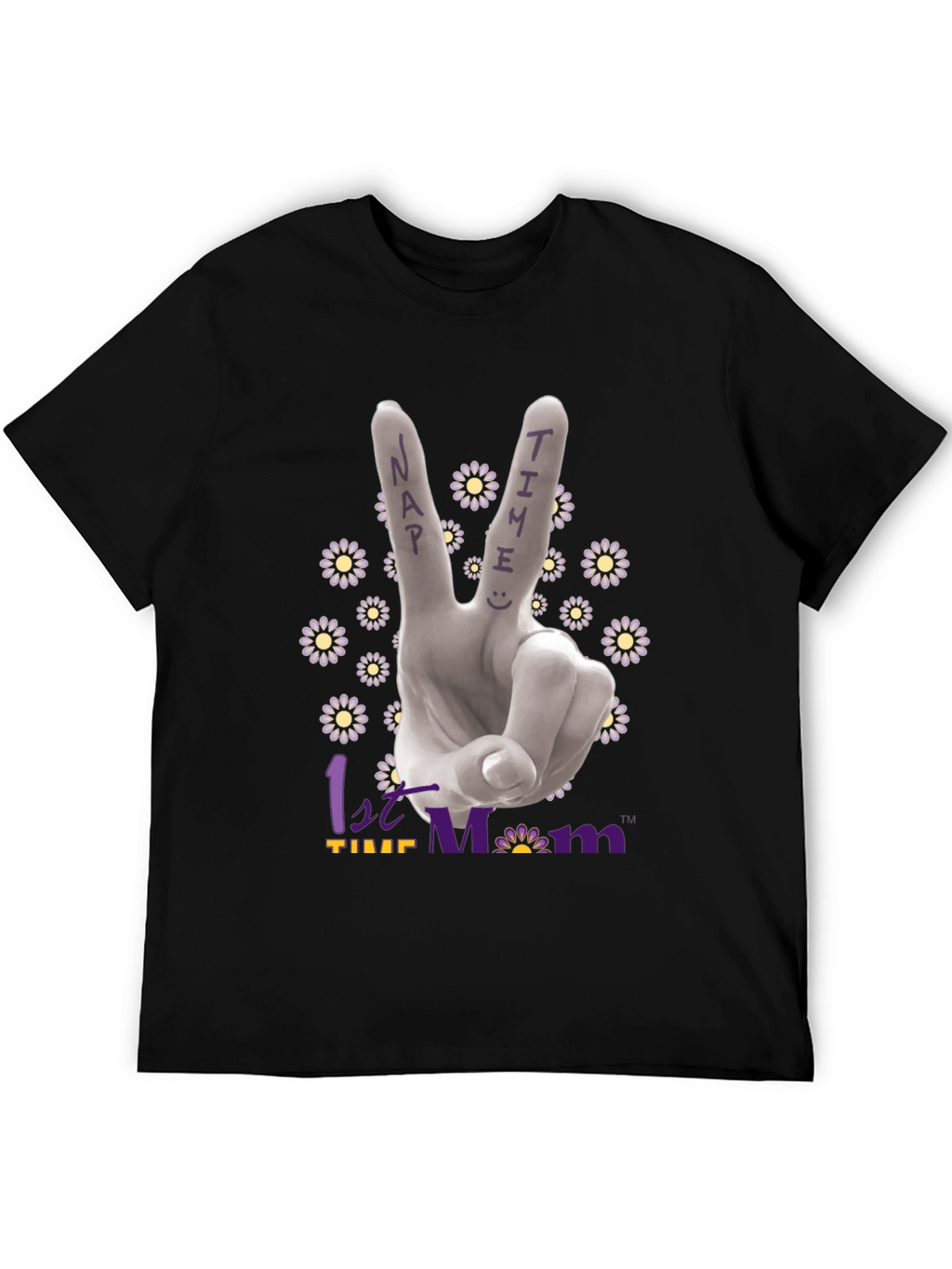 Nap Time Peace Sign T-Shirt