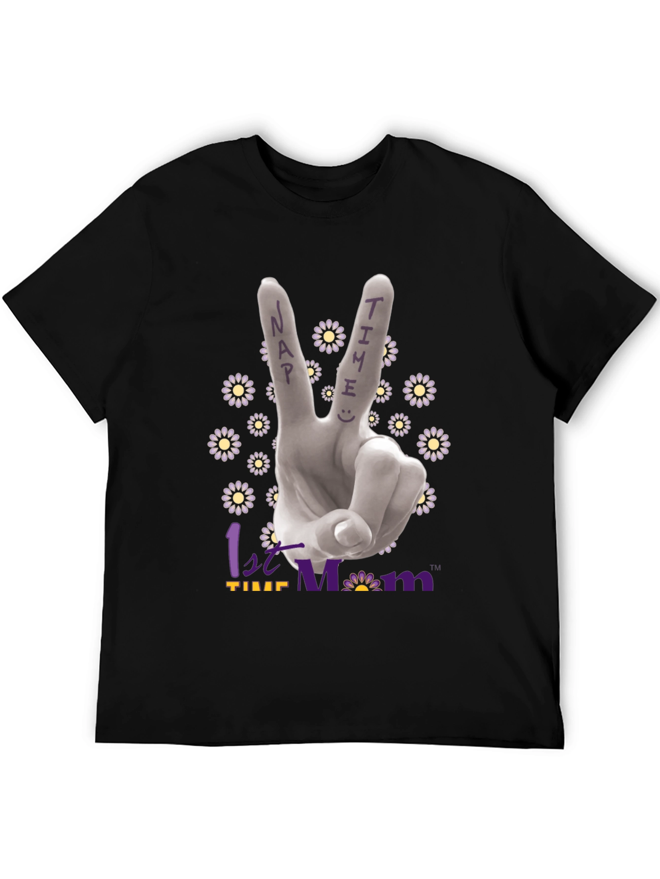 Nap Time Peace Sign T-Shirt