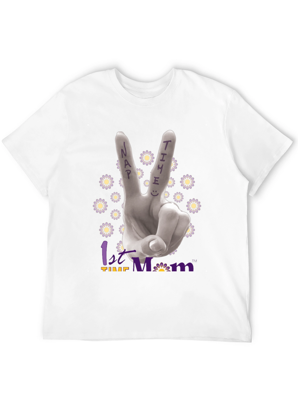Nap Time Peace Sign T-Shirt