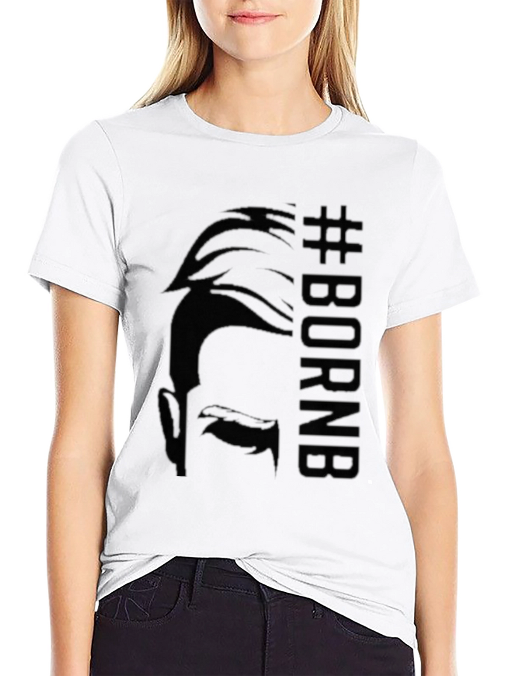 Born Brand Black Graphic T-Shirt
