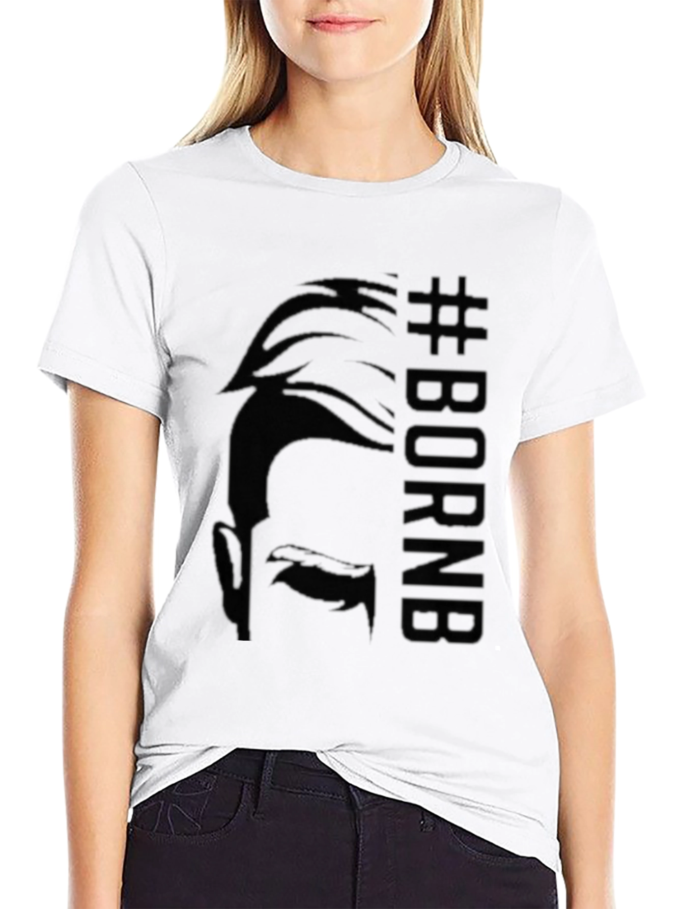 Born Brand Black Graphic T-Shirt
