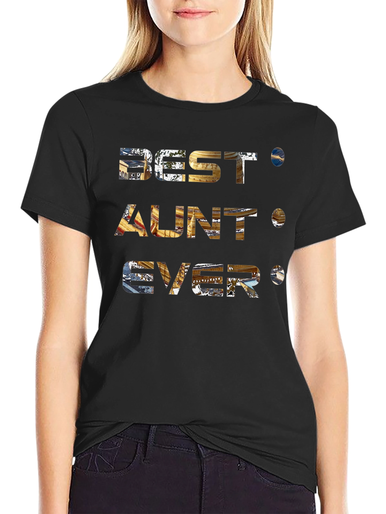 Best Aunt Ever Graphic T-Shirt