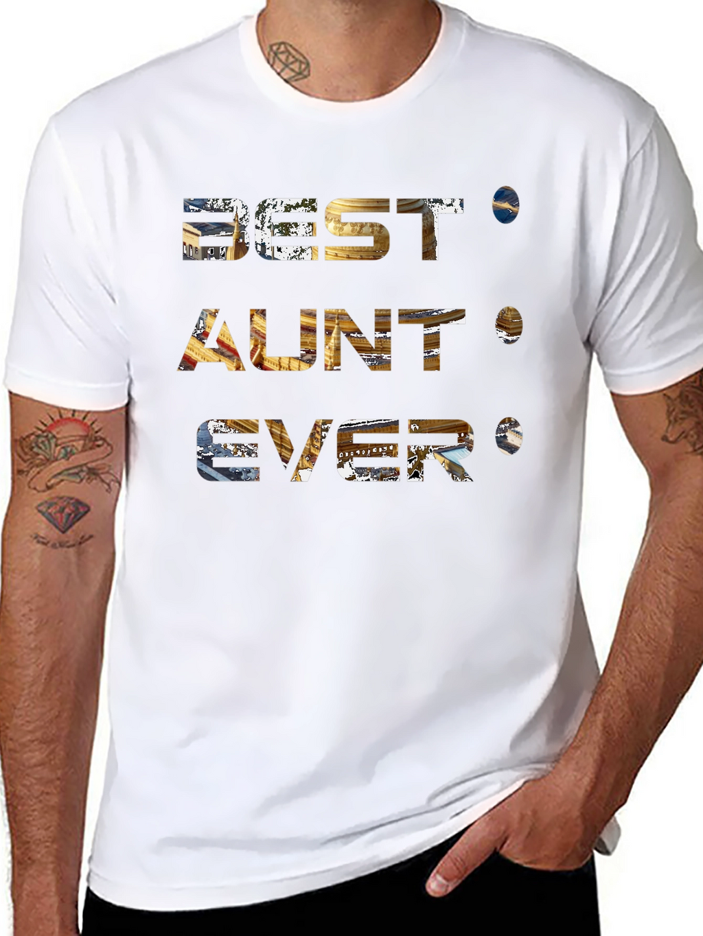 Best Aunt Ever Graphic T-Shirt