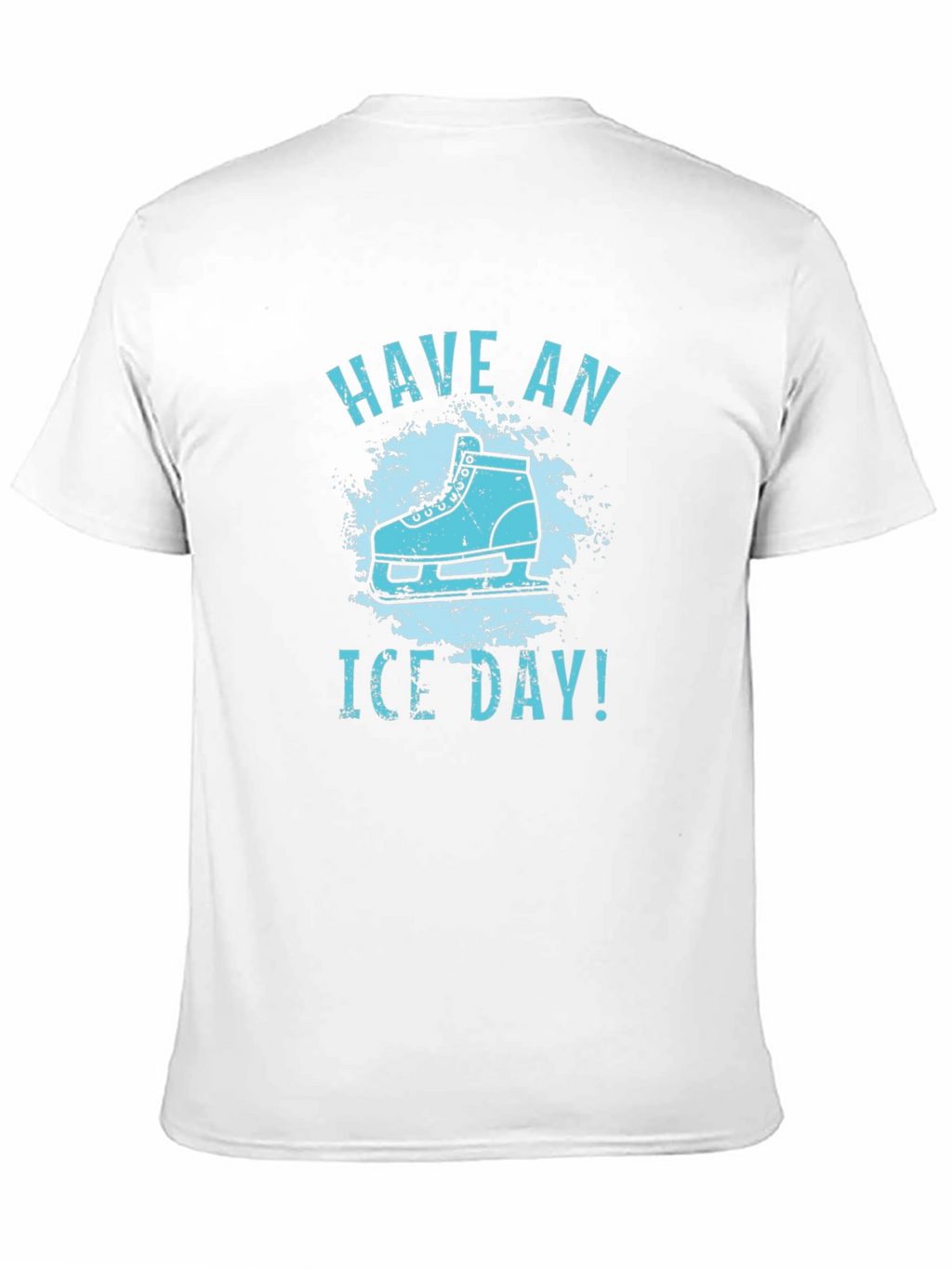Have an Ice Day! Black Graphic T-Shirt