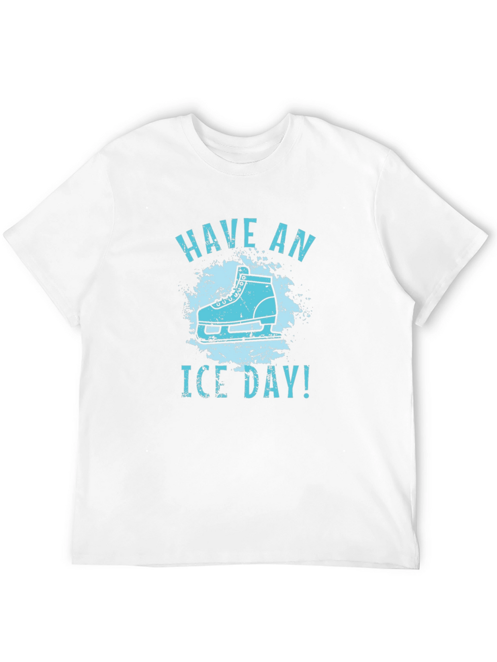 Have an Ice Day! Black Graphic T-Shirt