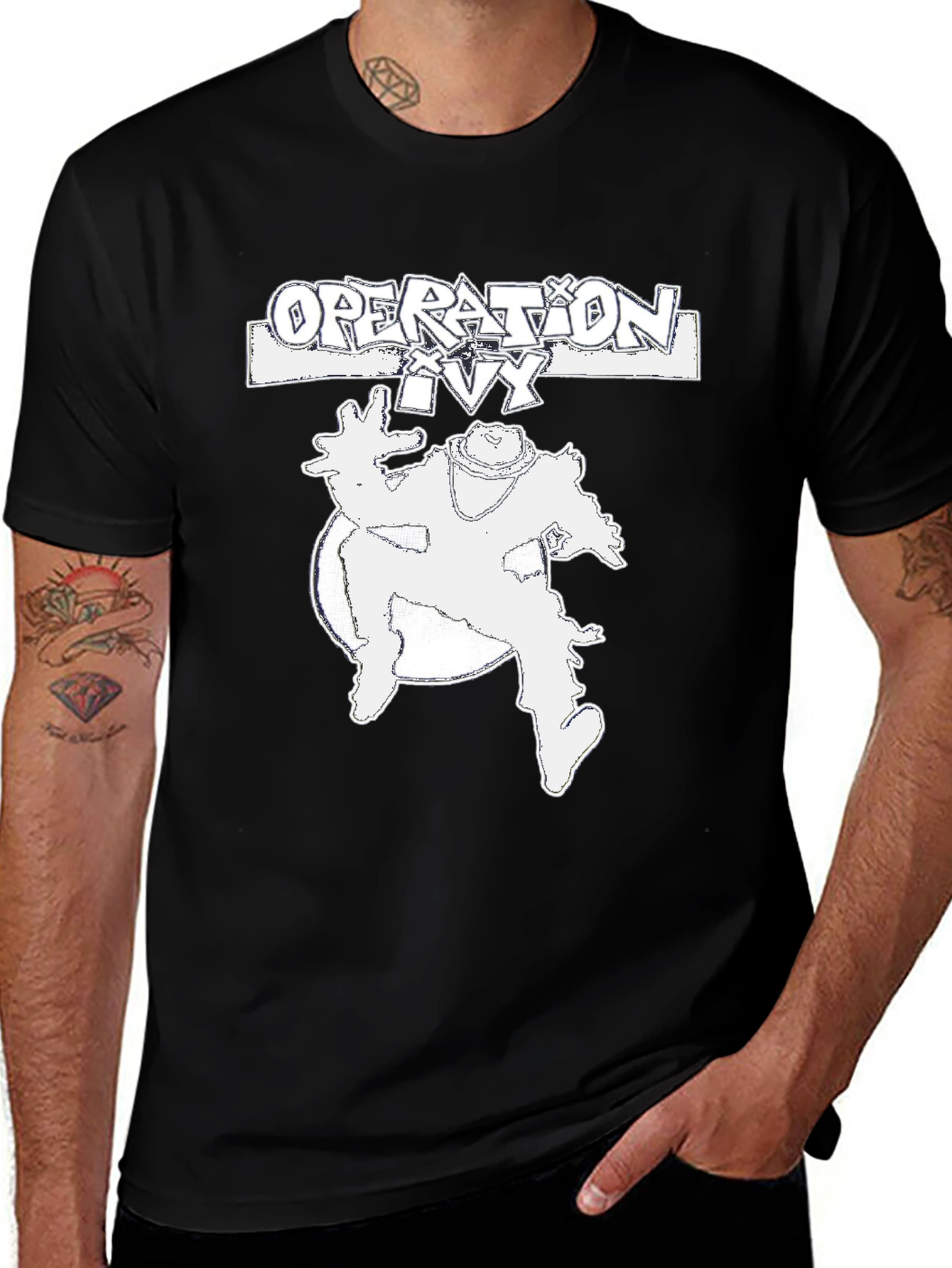 Operation Ivy Ska Band T-Shirt - Black