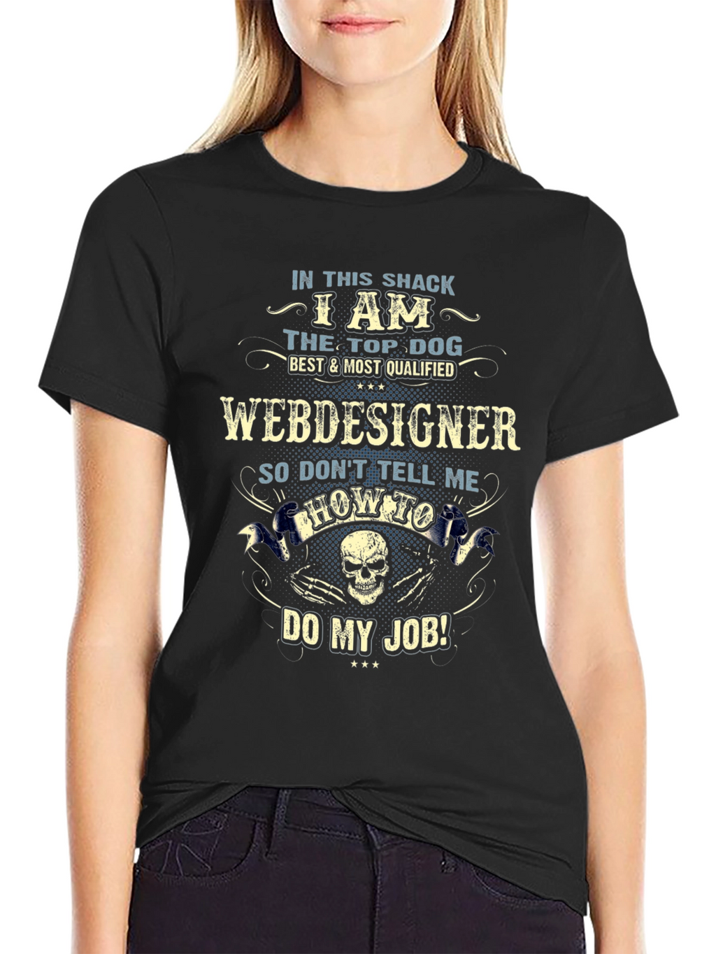 Web Designer T-Shirt - Top Dog