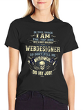 Web Designer T-Shirt - Top Dog