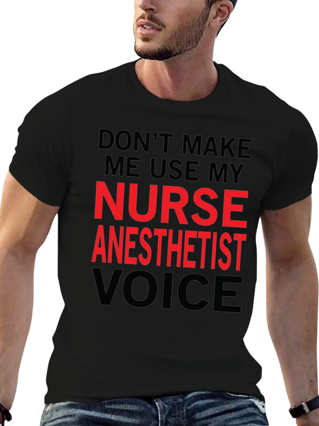 Nurse Anesthetist Voice Graphic T-Shirt
