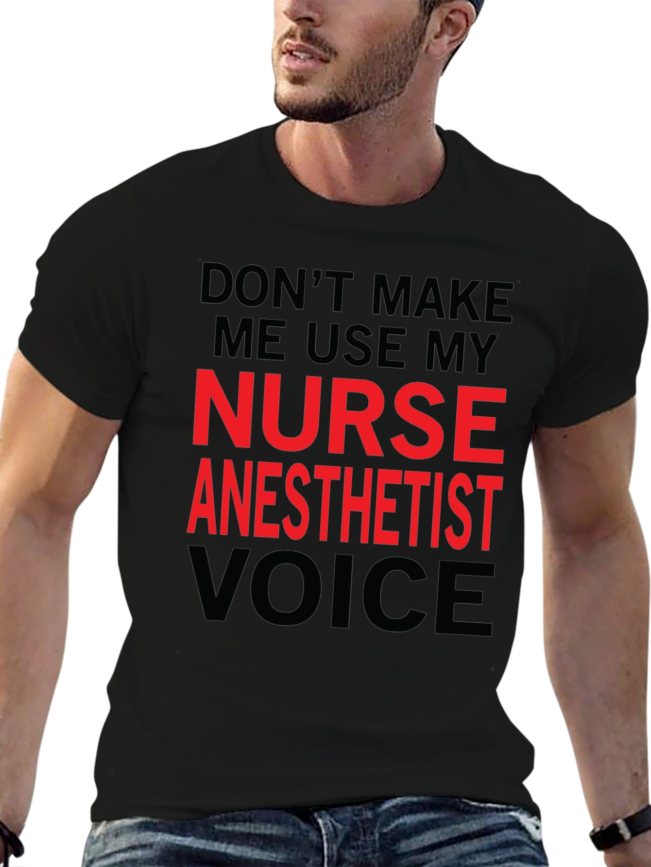 Nurse Anesthetist Voice Graphic T-Shirt