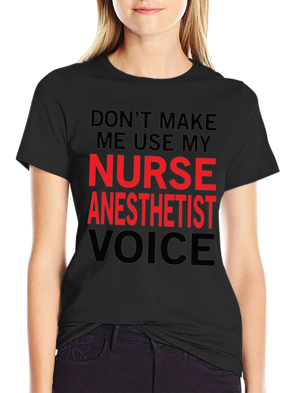 Nurse Anesthetist Voice Graphic T-Shirt