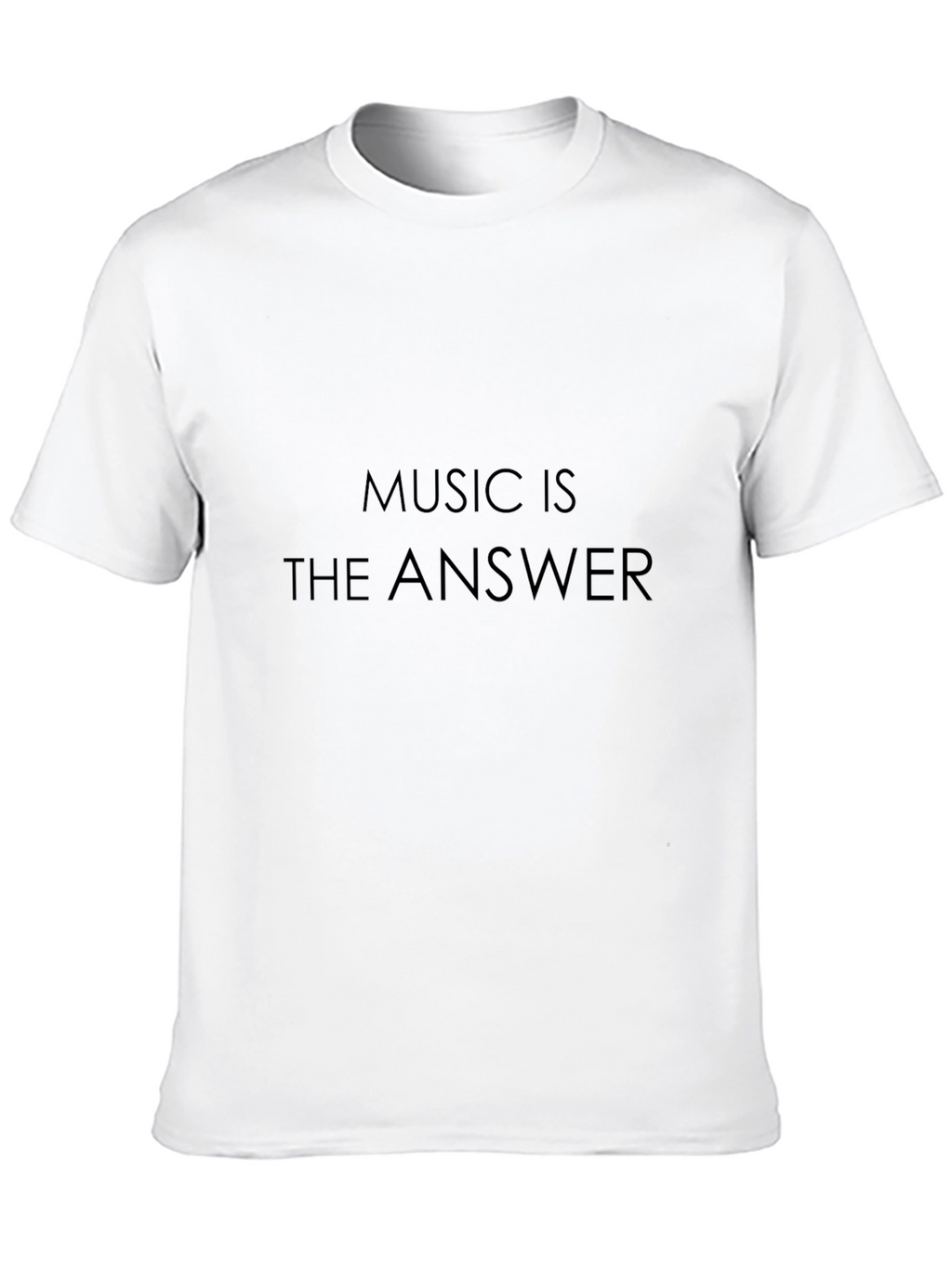 Music Is The Answer Graphic T-Shirt