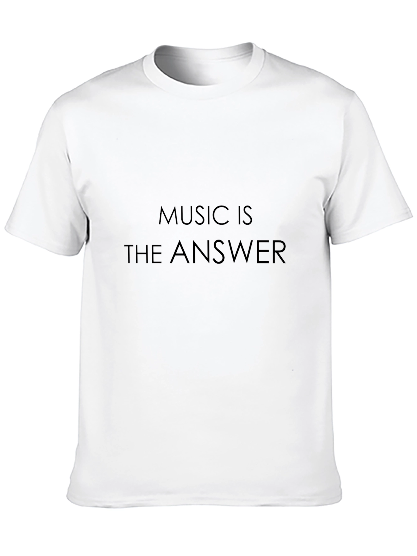 Music Is The Answer Graphic T-Shirt