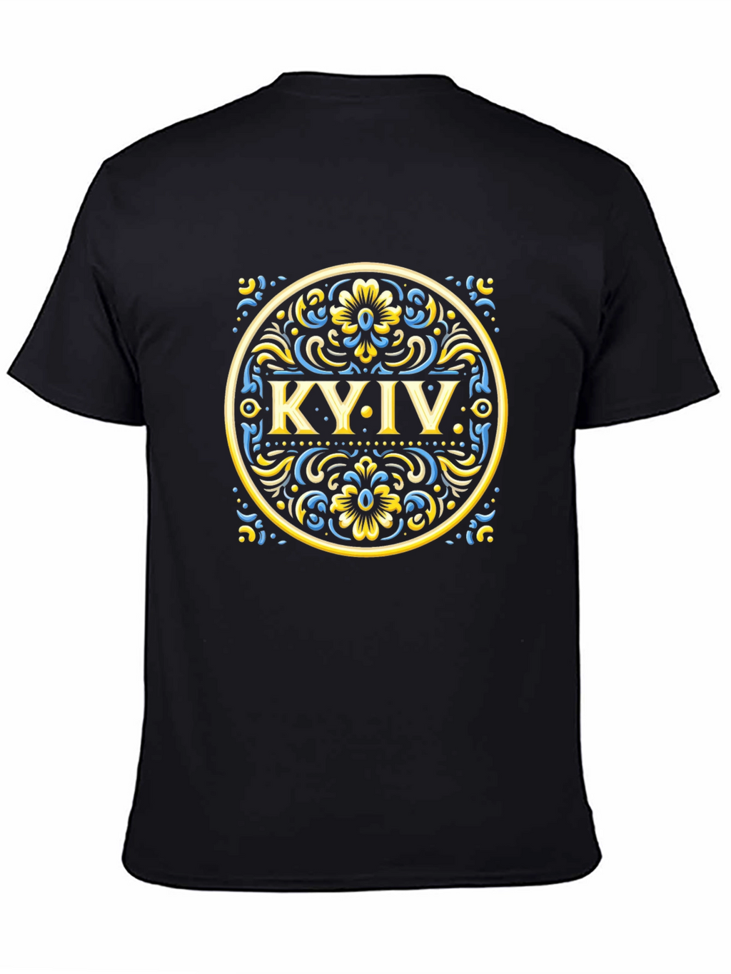 Kyiv Graphic Tee - Stylish Black T-Shirt