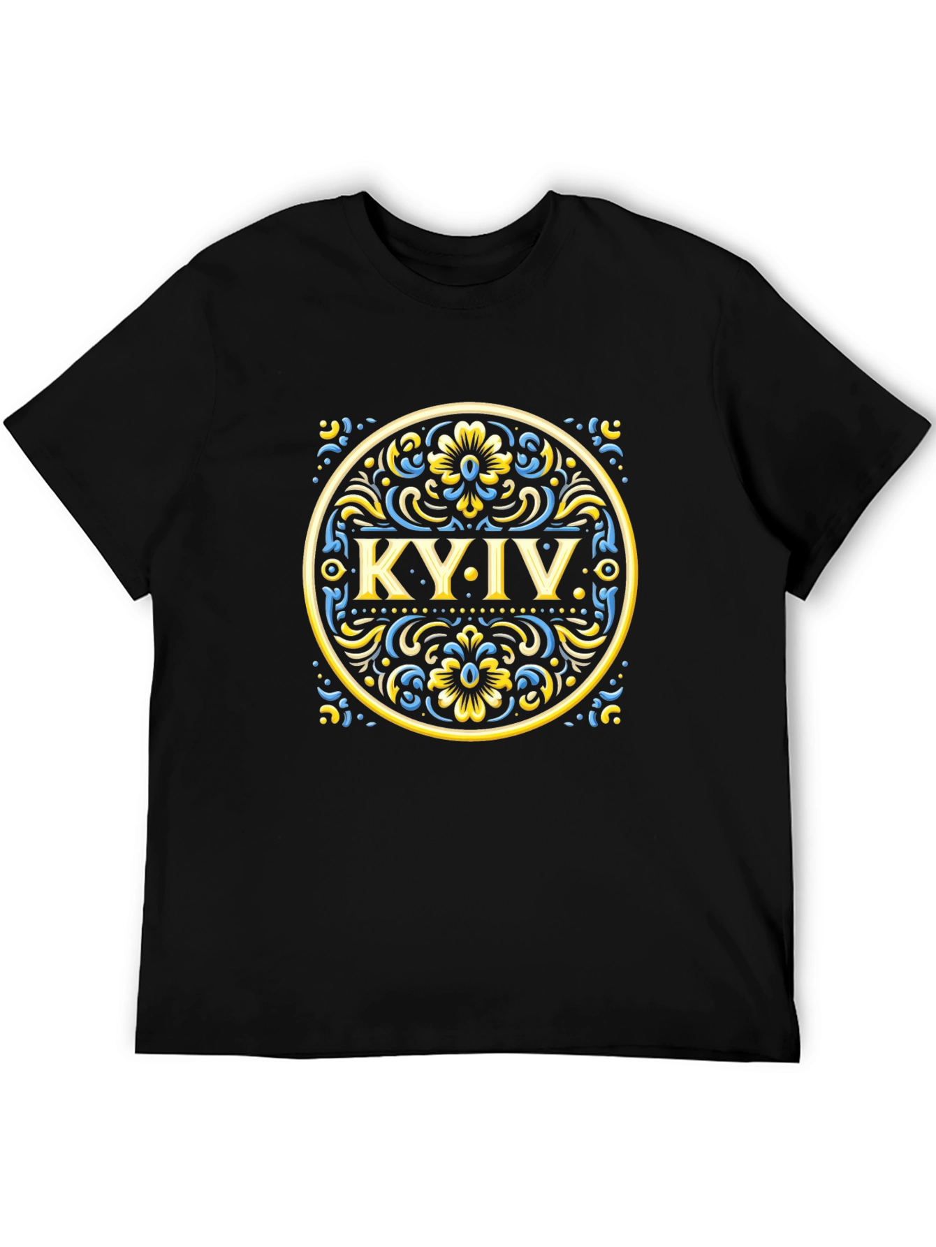 Kyiv Graphic Tee - Stylish Black T-Shirt