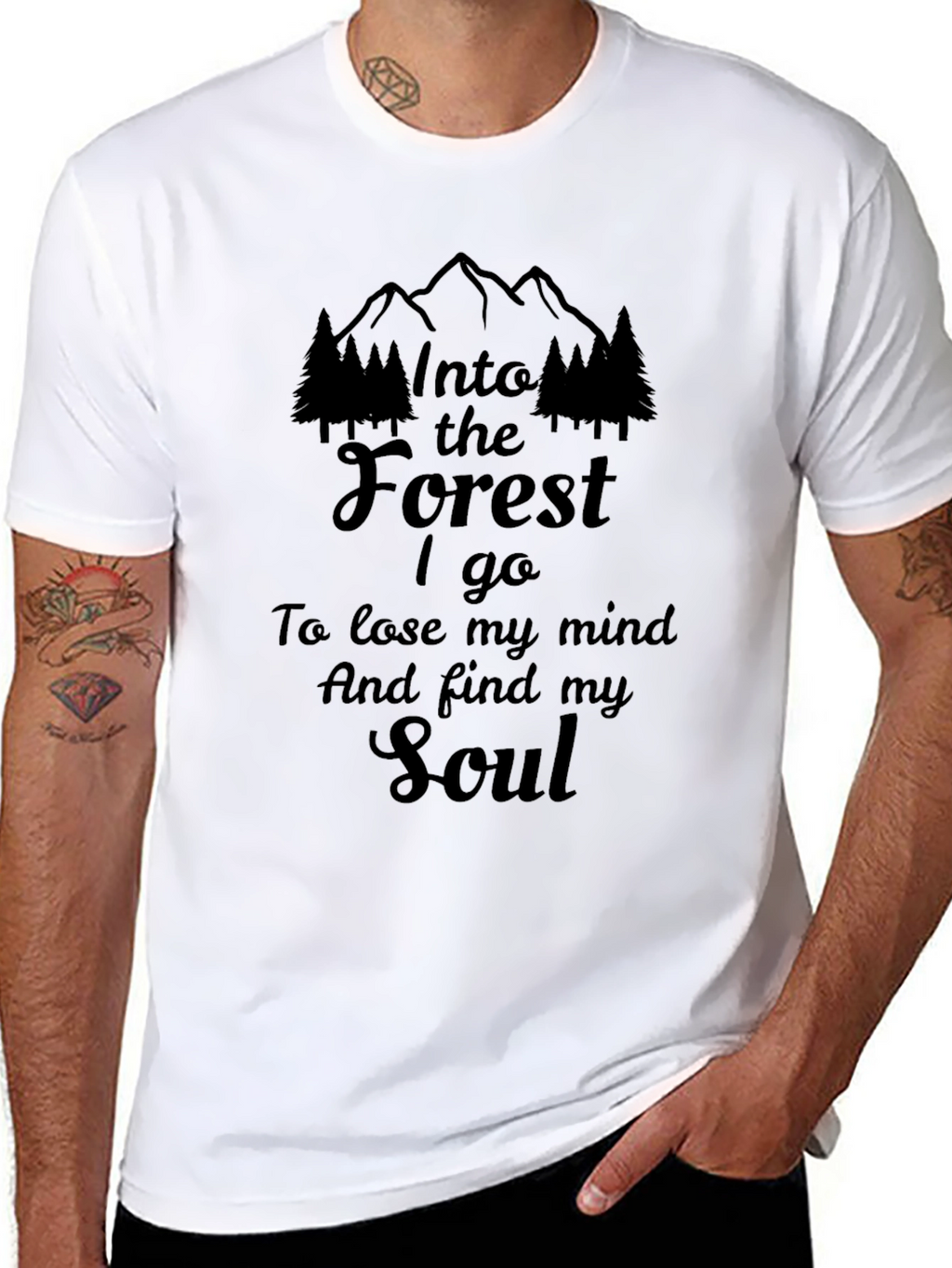 Into the Forest Graphic T-Shirt
