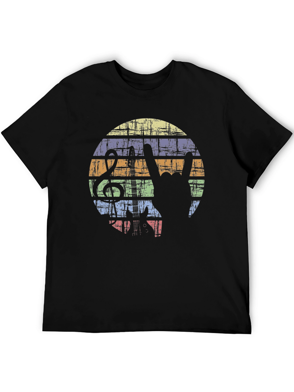 Retro Rock Music T-Shirt
