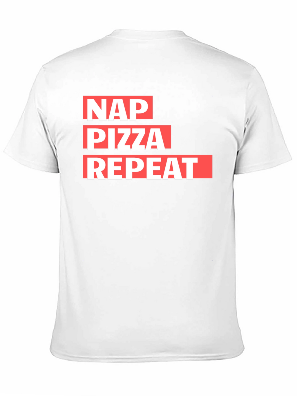 Nap Pizza Repeat Graphic Tee