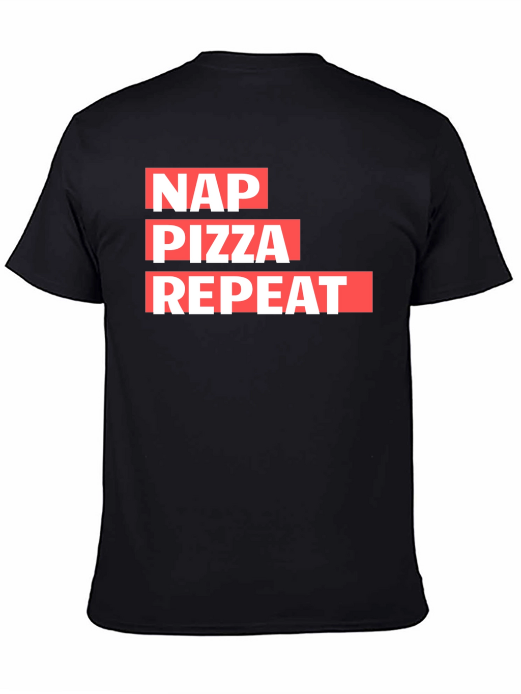 Nap Pizza Repeat Graphic Tee
