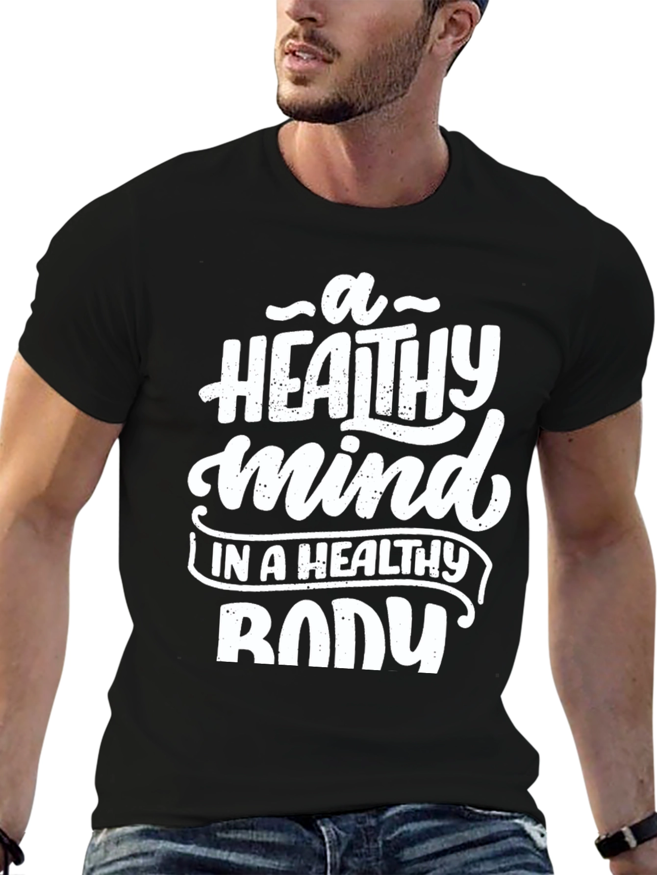 Healthy Mind Healthy Body Graphic Tee