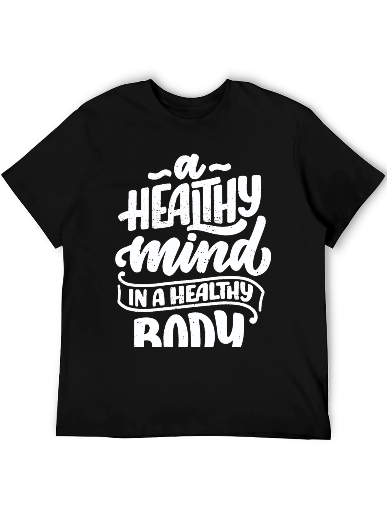 Healthy Mind Healthy Body Graphic Tee