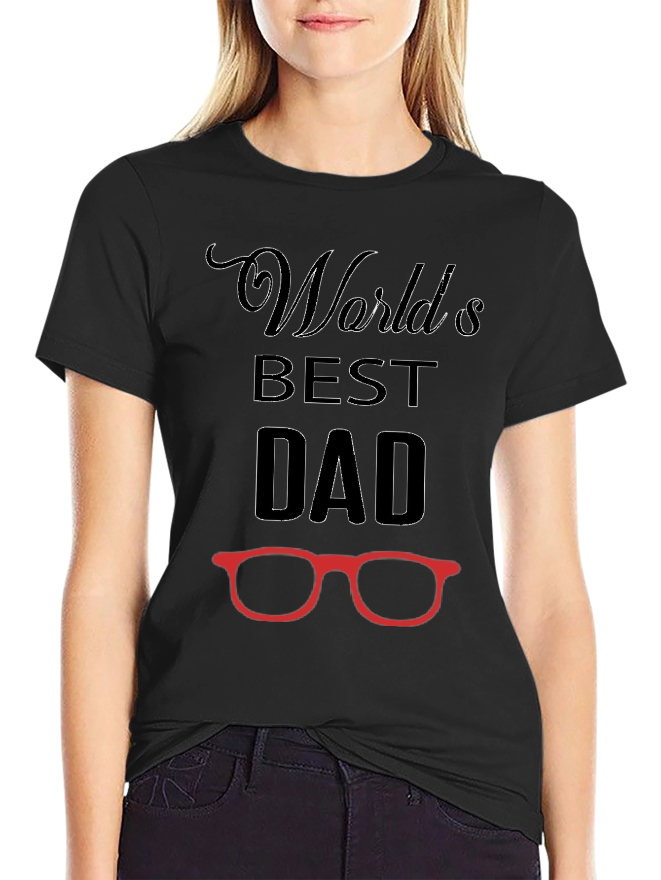 Worlds Best Dad T-Shirt - Fathers Day Gift Idea
