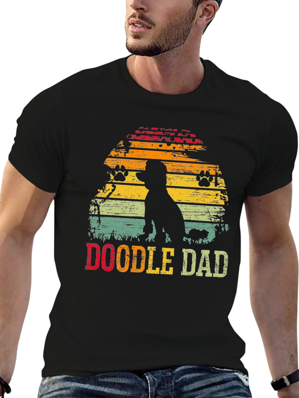 Doodle Dad Graphic Tee - Dog Lover Apparel