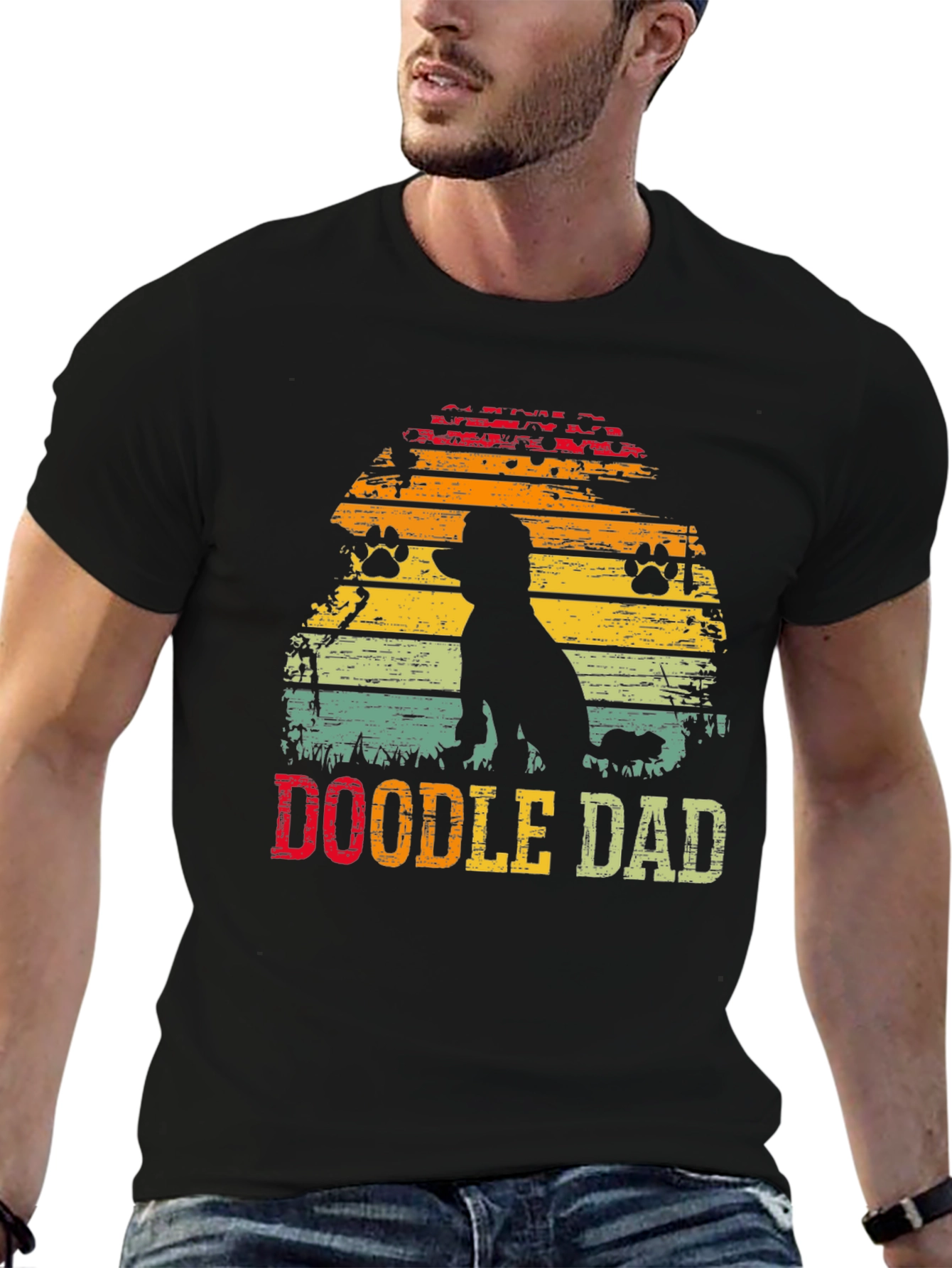 Doodle Dad Graphic Tee - Dog Lover Apparel