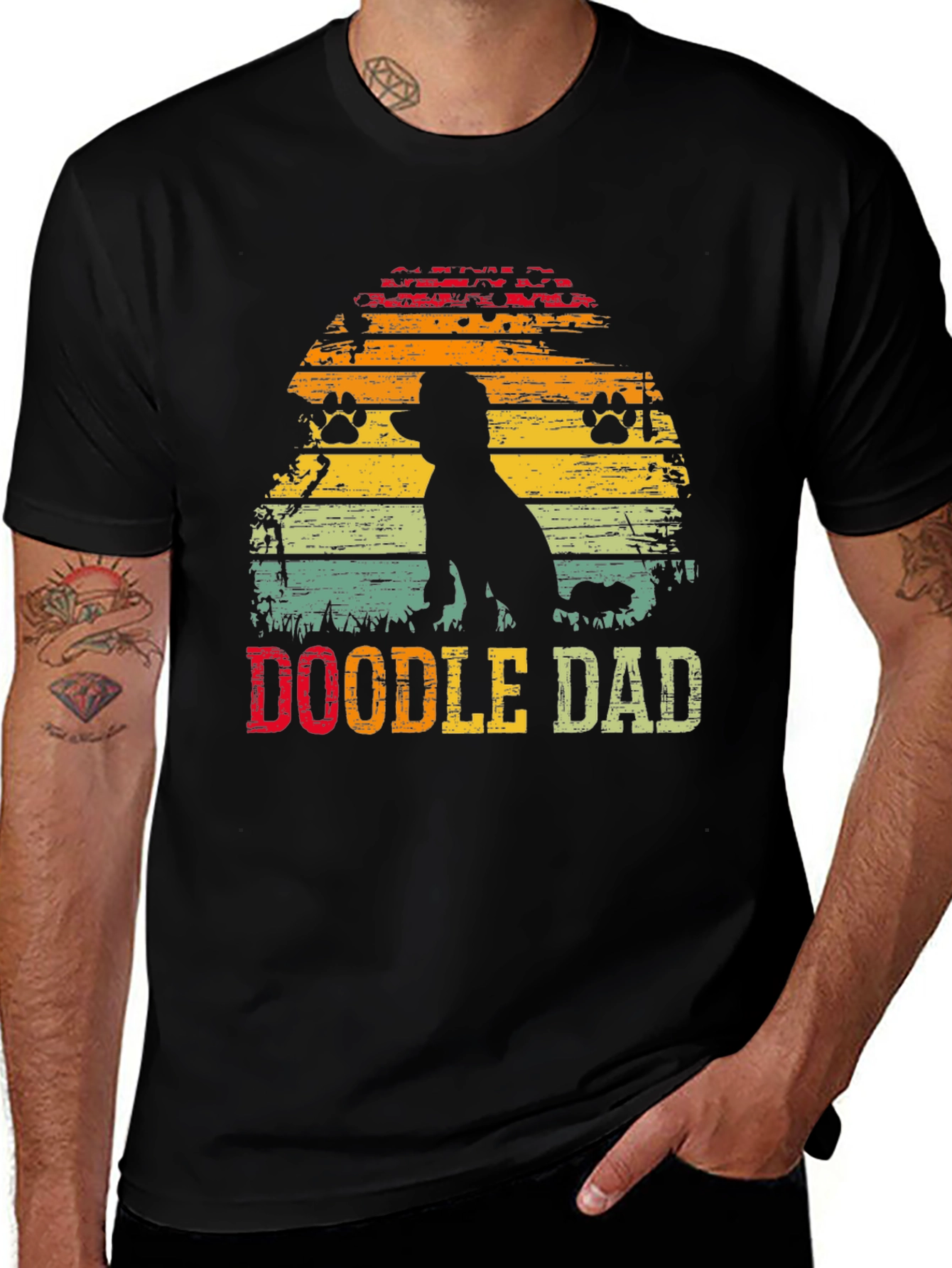 Doodle Dad Graphic Tee - Dog Lover Apparel