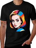 Stylish Graphic Print T-Shirt