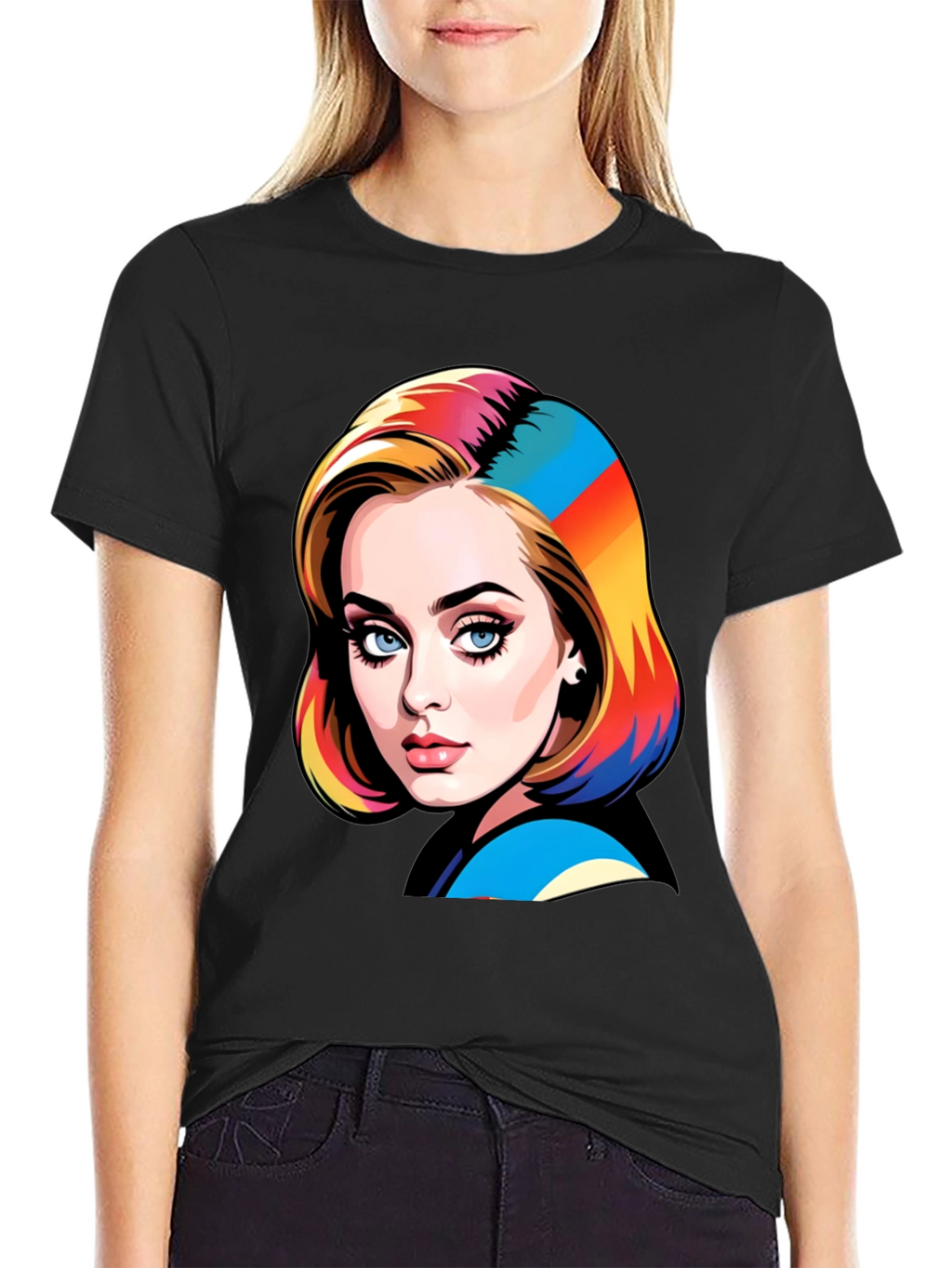 Stylish Graphic Print T-Shirt