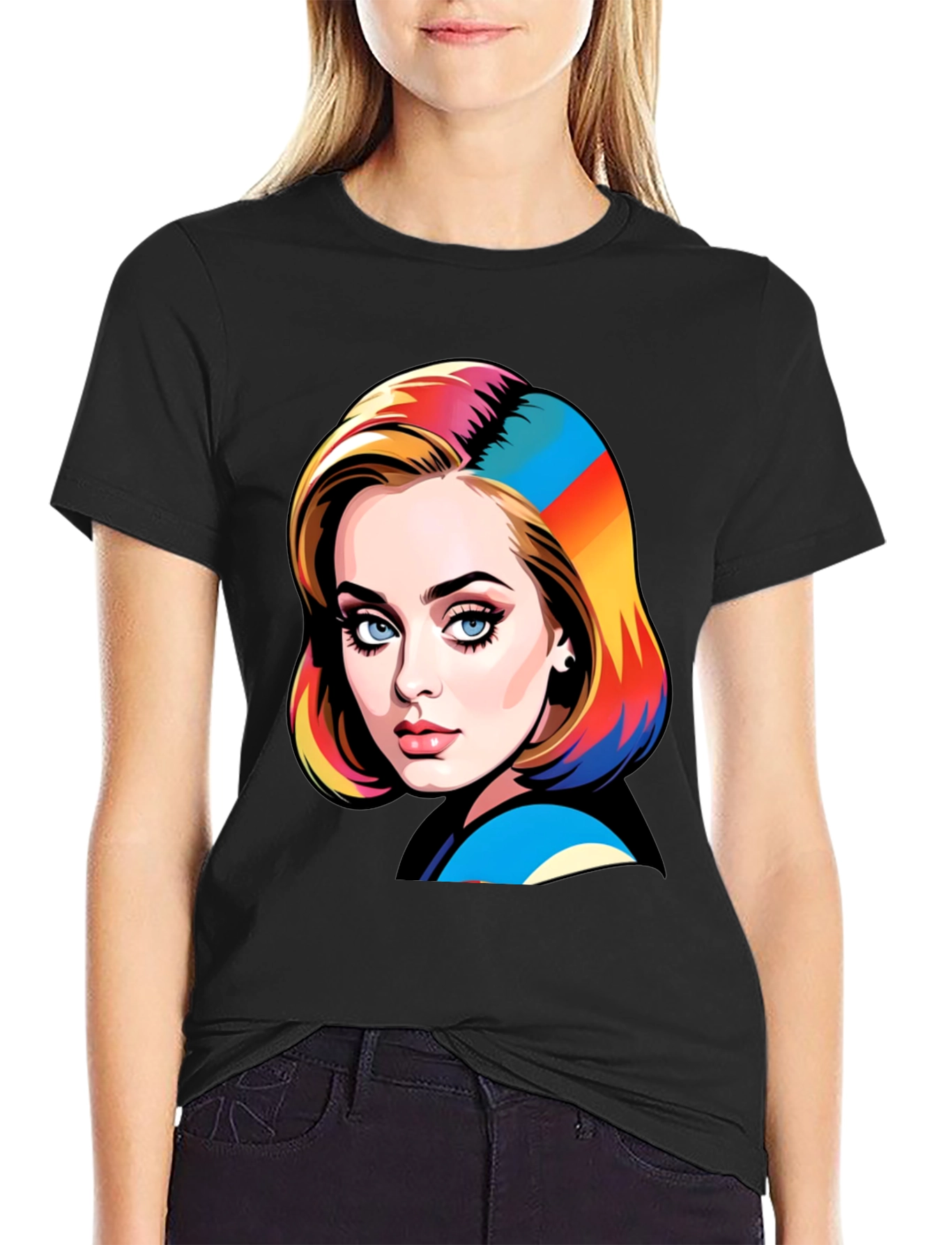 Stylish Graphic Print T-Shirt
