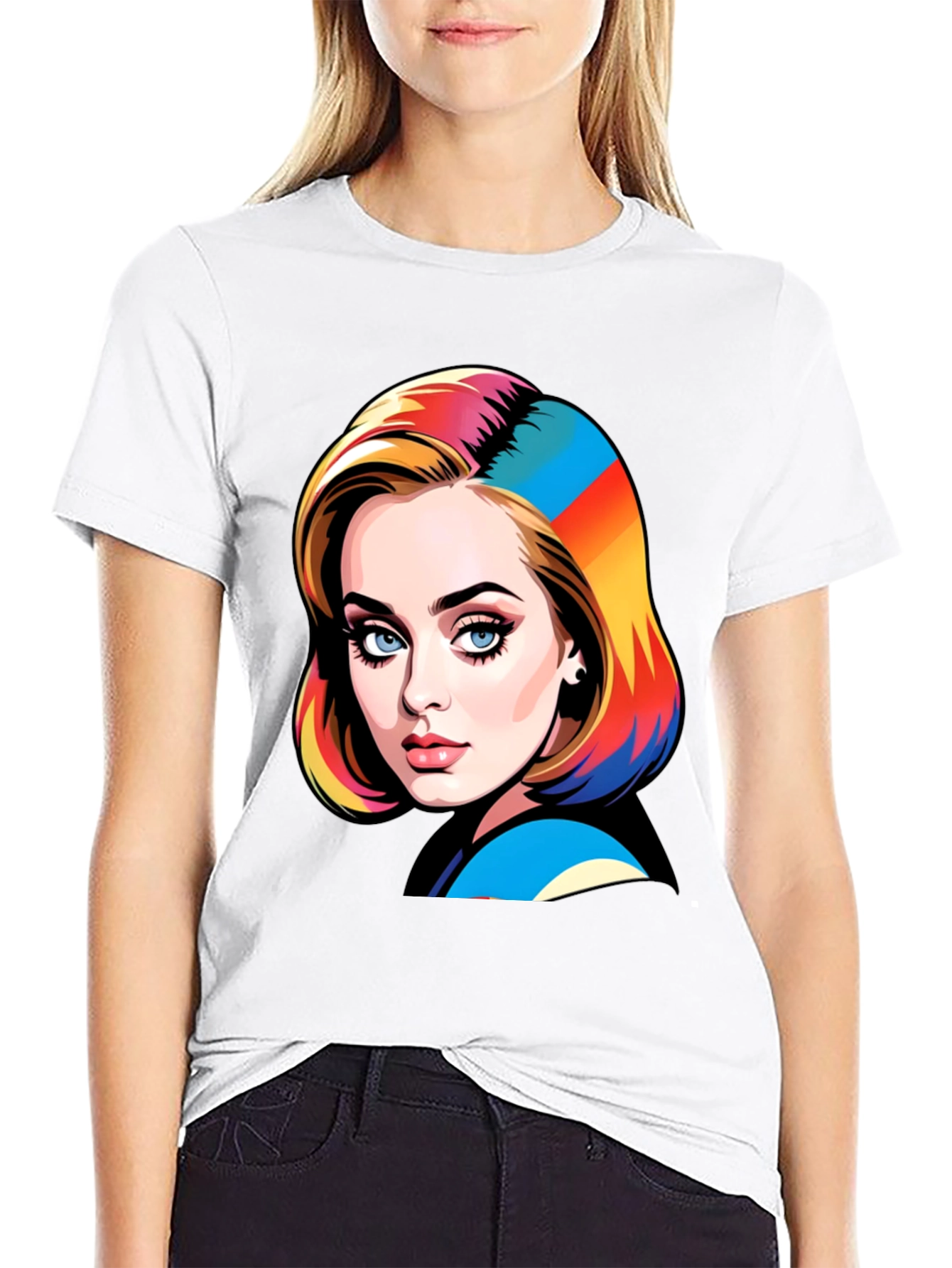 Stylish Graphic Print T-Shirt