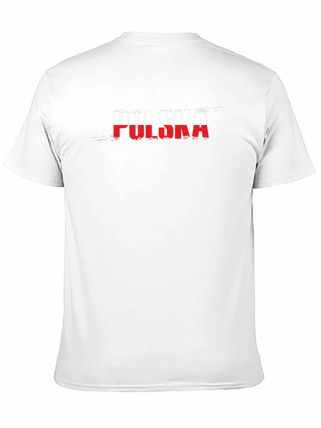 Polska Flag Graphic T-Shirt - Black