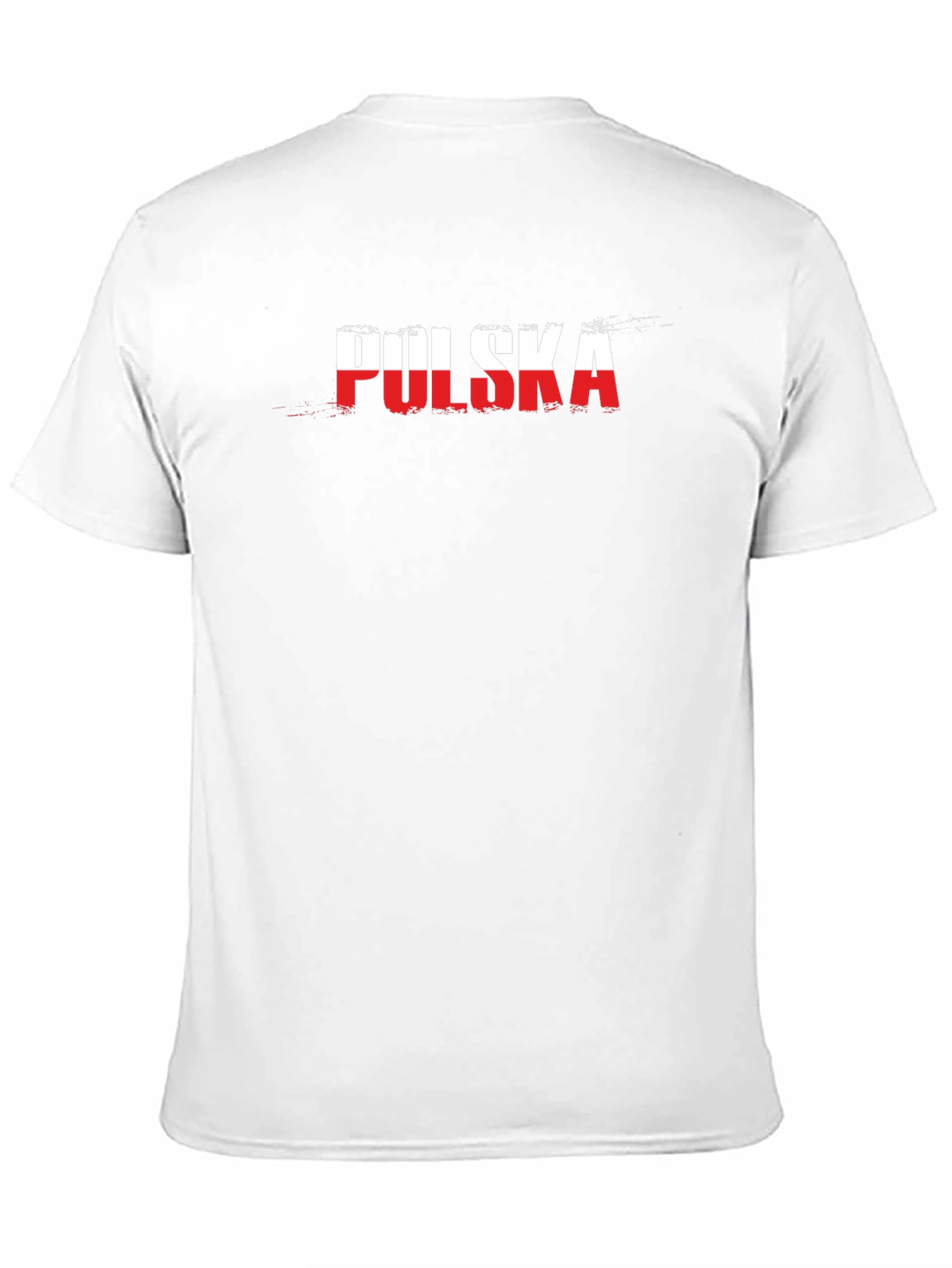 Polska Flag Graphic T-Shirt - Black