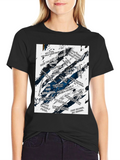 Inspirational Quote Graphic Black T-Shirt