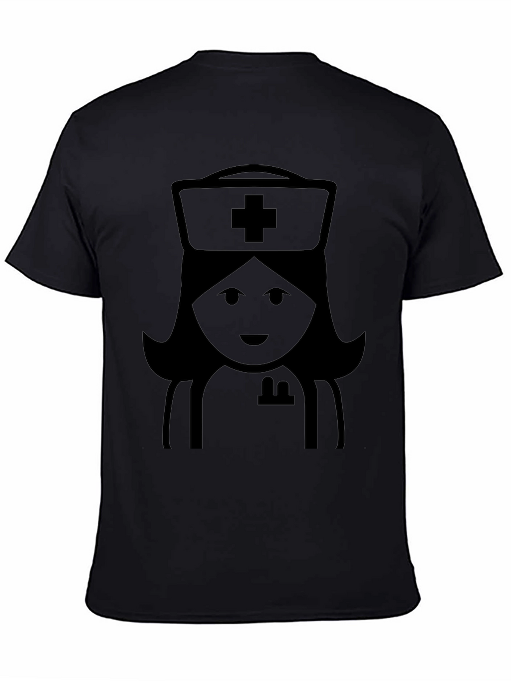 Nurse Icon Black T-Shirt