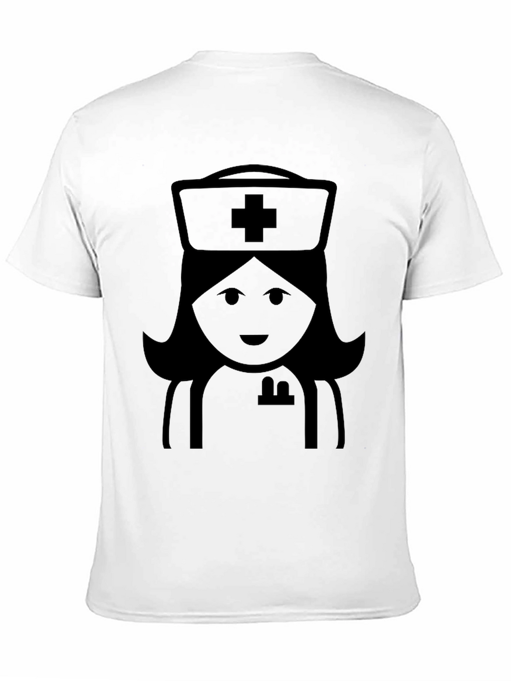 Nurse Icon Black T-Shirt