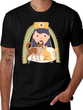 Veterinarian Nurse Cartoon T-Shirt