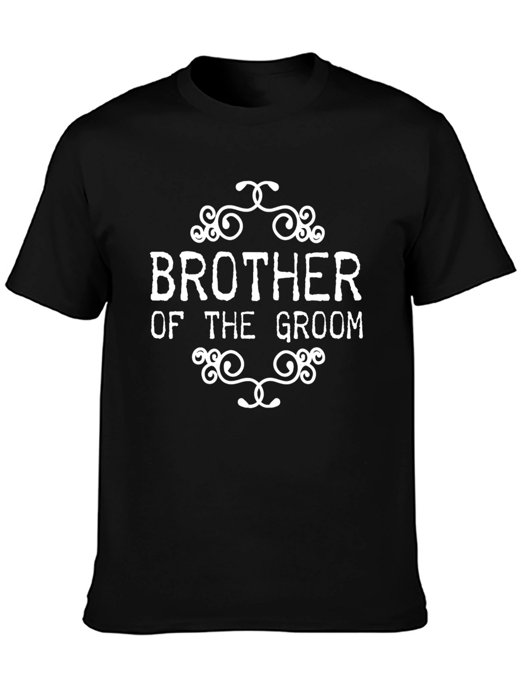 Brother of the Groom T-Shirt - Black