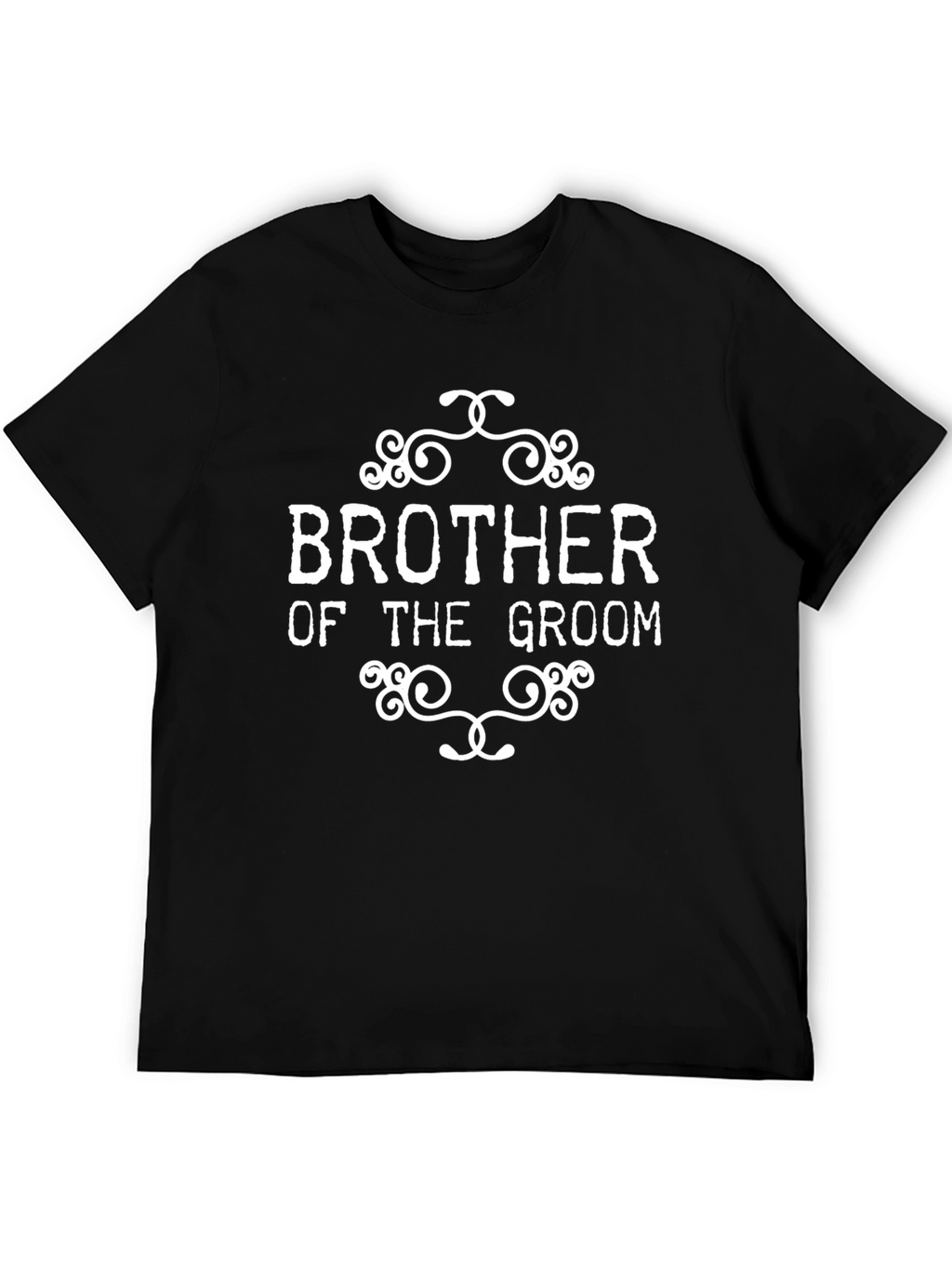 Brother of the Groom T-Shirt - Black