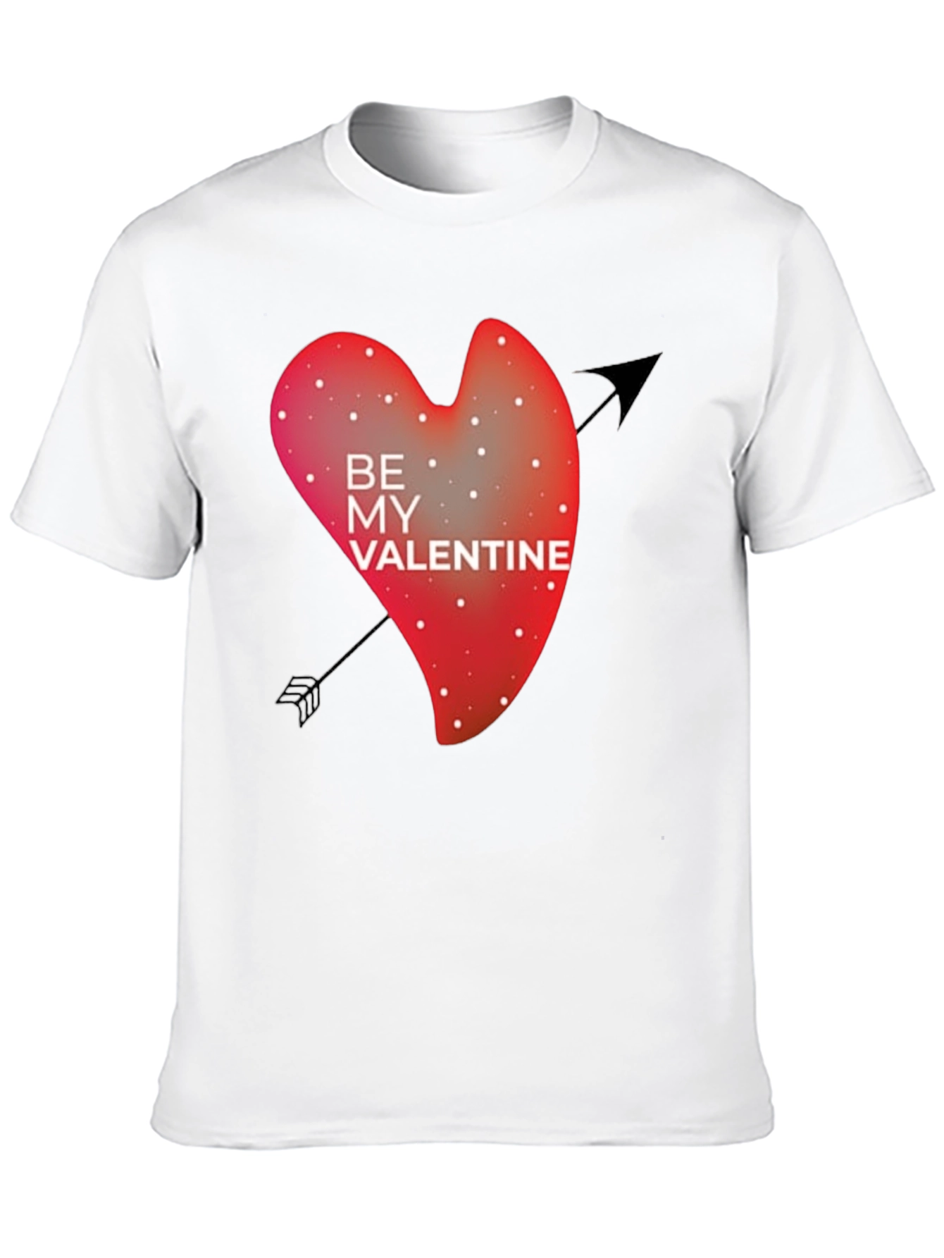 Be My Valentine Graphic Tee - Black T-Shirt