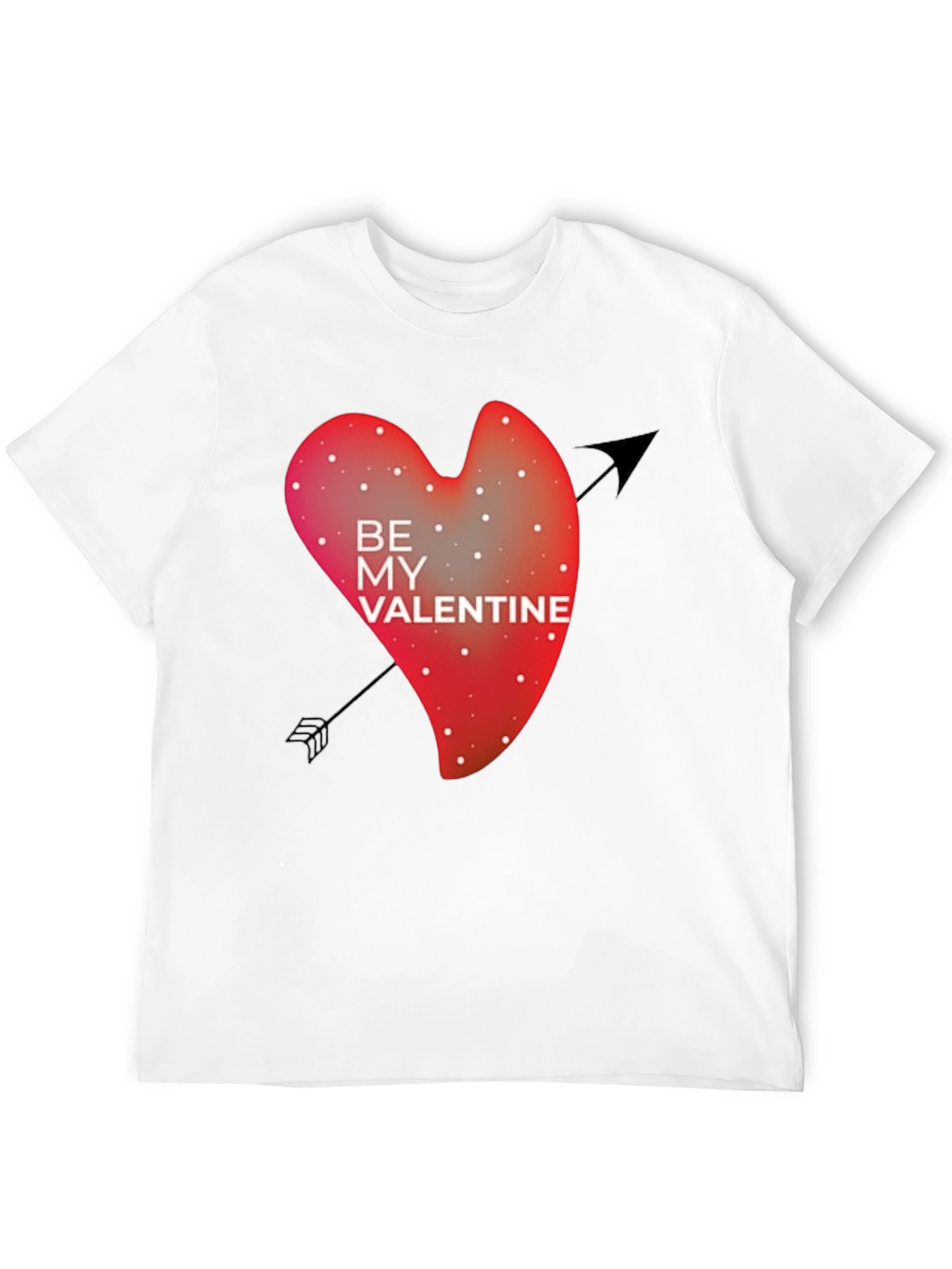 Be My Valentine Graphic Tee - Black T-Shirt
